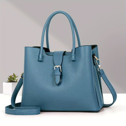 European Pure Color Shoulder Bag