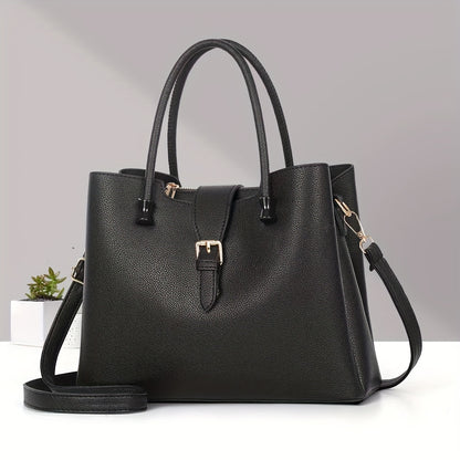 European Pure Color Shoulder Bag